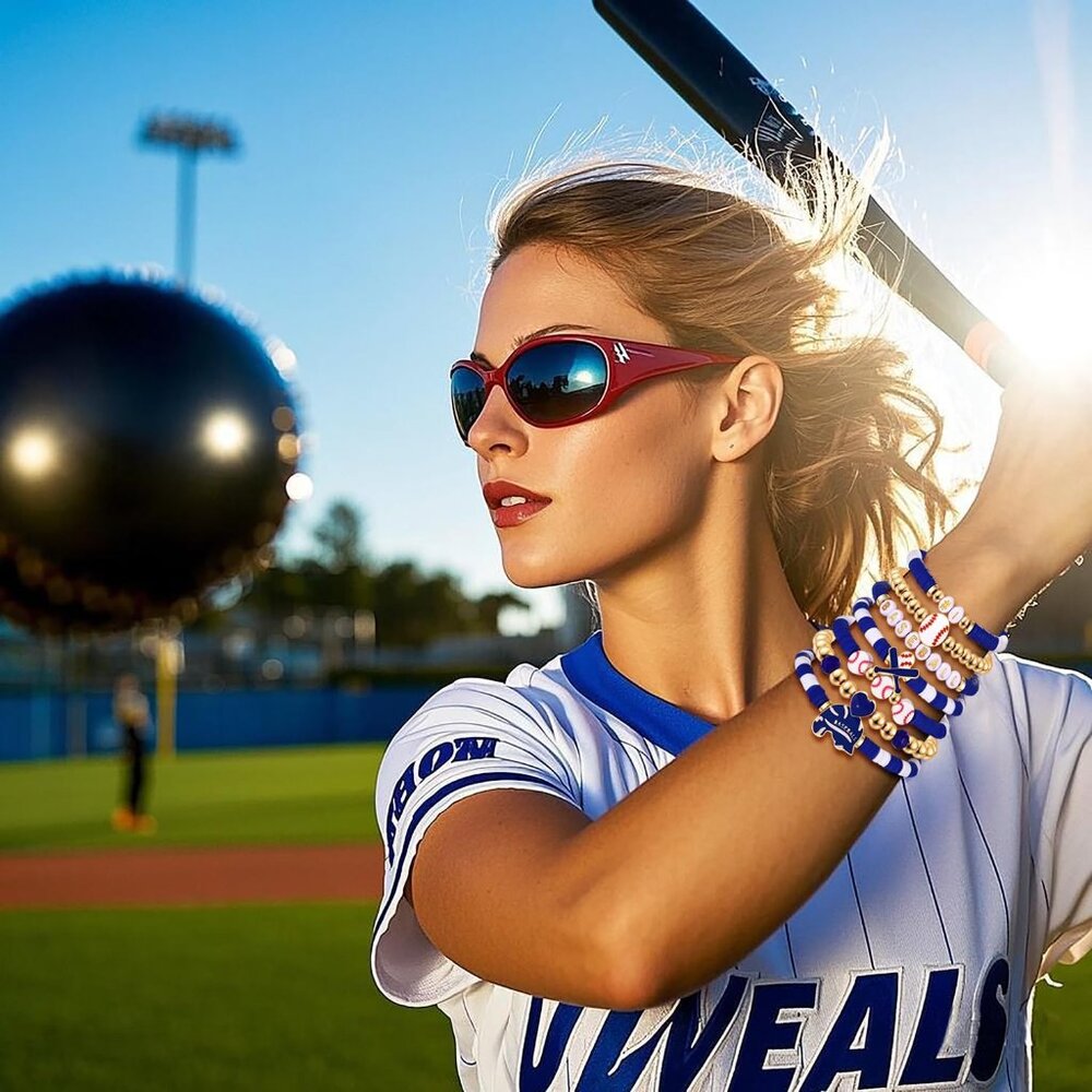 Stackable Baseball Bracelets For Women - Vibrant … - image 2